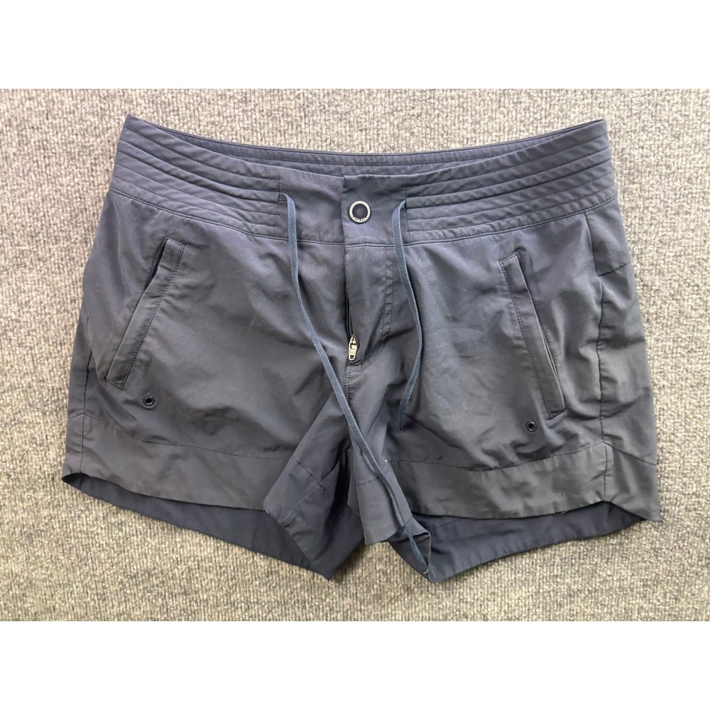 Athleta Board Shorts Womens 6T Navy Blue Drawstring Stretch Hiking Swim